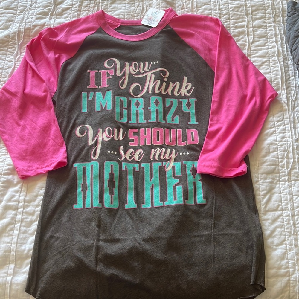 Brand new Crazy Train shirt. We are closing out our boutique.